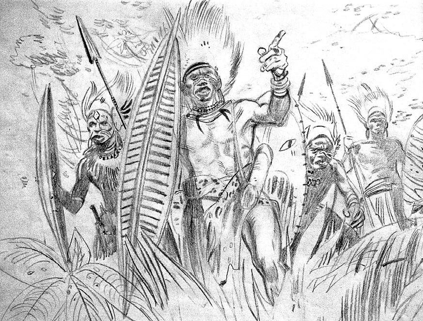 Natives Fighting