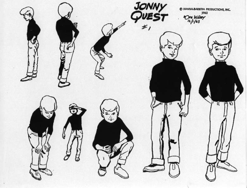 johnny quest coloring pages - photo #28