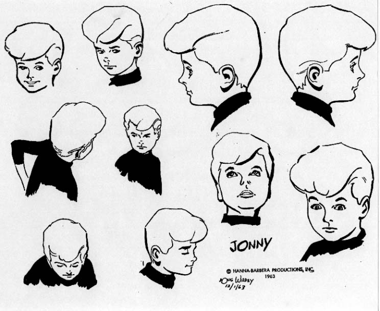Jonny Quest Production Art