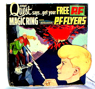 Jonny Quest Memorabilia PF Flyer Ring