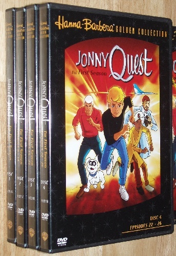 Jonny Quest The First Season four cases Although this looks like the front