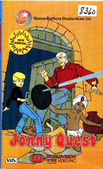 Front cover of Jonny Quest video V1083