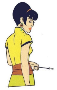 Jezebel Jade (flipped cel)